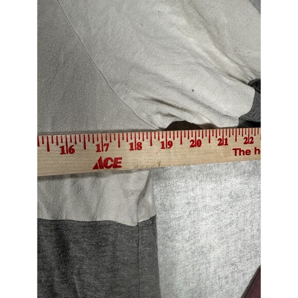 Market And Spruce Sweater Women’s Pink & Cream Large Hooded Sweater - Picture 5 of 8